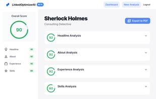 LinkedOptimizerAI screenshot 2