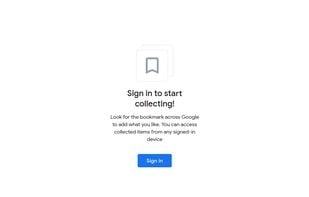 Google Collections screenshot 1