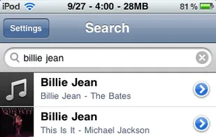 Grooveshark screenshot 2