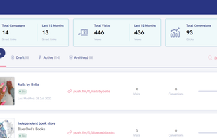 PUSH.fm screenshot 2