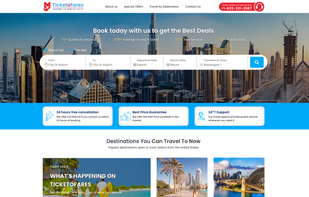 Ticketofares screenshot 1