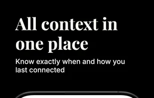 Reach - Personal CRM screenshot 1