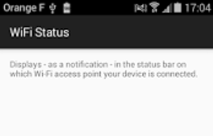 WiFi Status screenshot 1