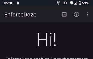 EnforceDoze screenshot 1