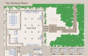 An example of a  mansion map