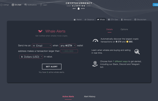 Cryptocurrency Alerting screenshot 2