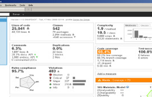 SonarQube screenshot 1