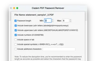 Cisdem PDF Password Remover screenshot 3