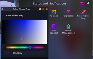 Color Picker Tray screenshot 1