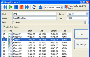 DeepRipper screenshot 1