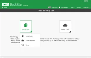 Nero BackItUp screenshot 1