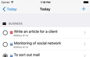 TaskOrganizer screenshot 2