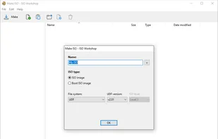 ISO Workshop screenshot 1