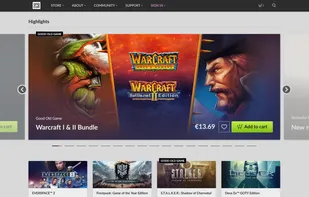 GOG.com screenshot 1