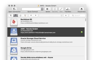 Cyberduck screenshot 1
