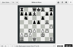 Gnome Chess screenshot 1