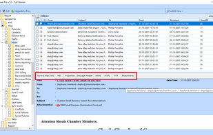 SysTools MSG Viewer Pro screenshot 1