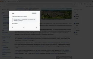The dictionary as a chrome browser extension.