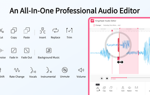 Kingshiper Audio Editor screenshot 1