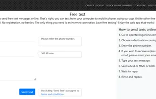 OpenTextingOnline screenshot 1