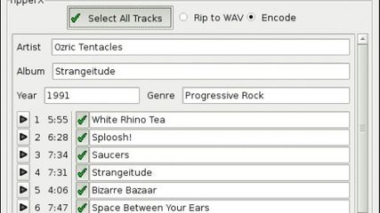 Track selection