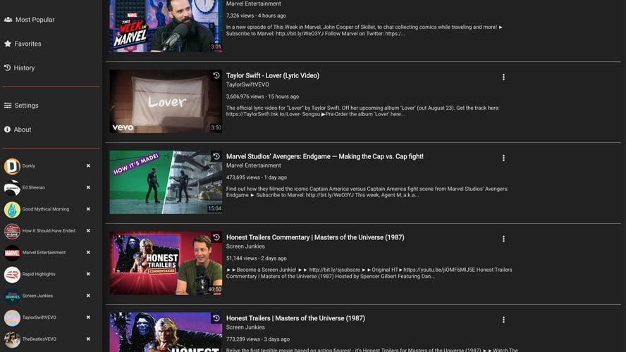 FreeTube: Open source desktop YouTube player built with privacy in mind ...