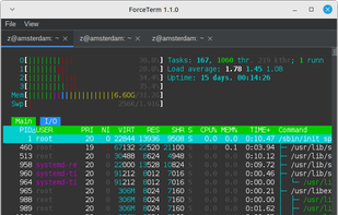 ForceTerm screenshot 1