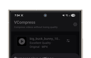 VCompress screenshot 1