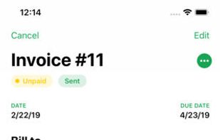 Invoice.app screenshot 2