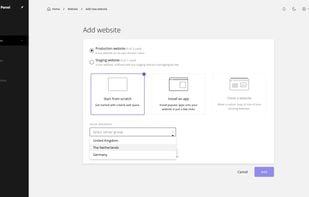 Add Website