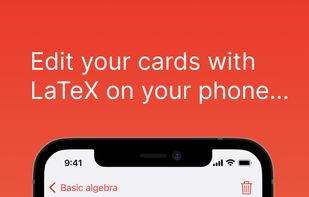LaTeX Cards screenshot 2