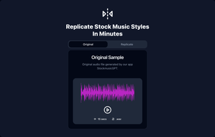 Replicate Music Styles