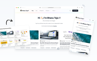 Feather Blogs screenshot 1