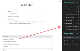 Team-GPT screenshot 2