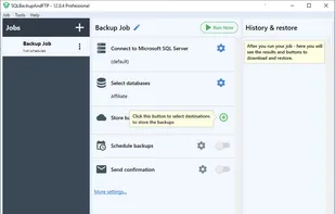SQLBackupAndFTP screenshot 2