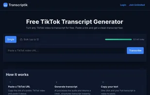 Transcriptik screenshot 1