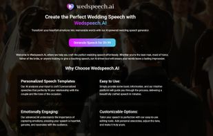 Wedspeech AI screenshot 1