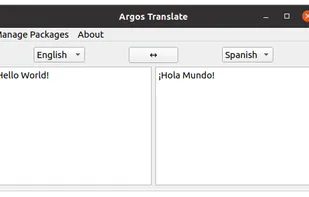 Argos Translate screenshot 1