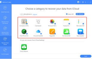 iMyfone D-Back screenshot 2