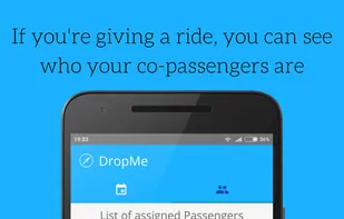 If you're a Dropper, this is a list of passengers who have sent you requests. You can chat or deny request.