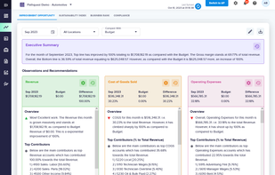 Improvement Opportunity of the business