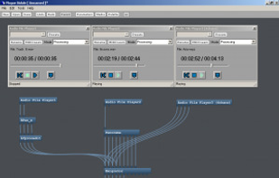 Mix multichannel audio files offline or online, for complex ambisonic / surround mixes!