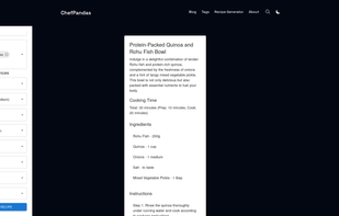 ChefPandas screenshot 1