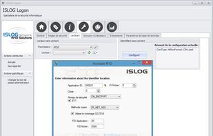 ISLOG Logon screenshot 2