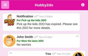 Hubby2do screenshot 2