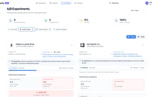 A/B feed product testing