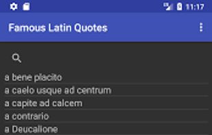 Famous Latin Quotes screenshot 1