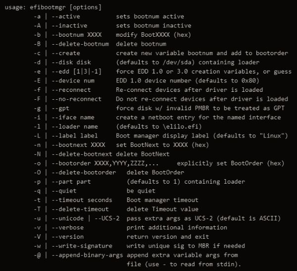 efibootmgr Alternatives and Similar Software | AlternativeTo