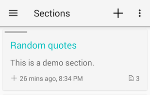 SteloNote Advance Notebook screenshot 1