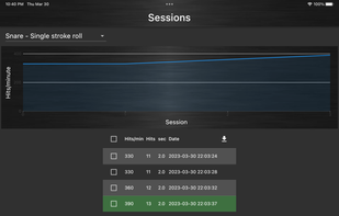 Drumcount screenshot 3